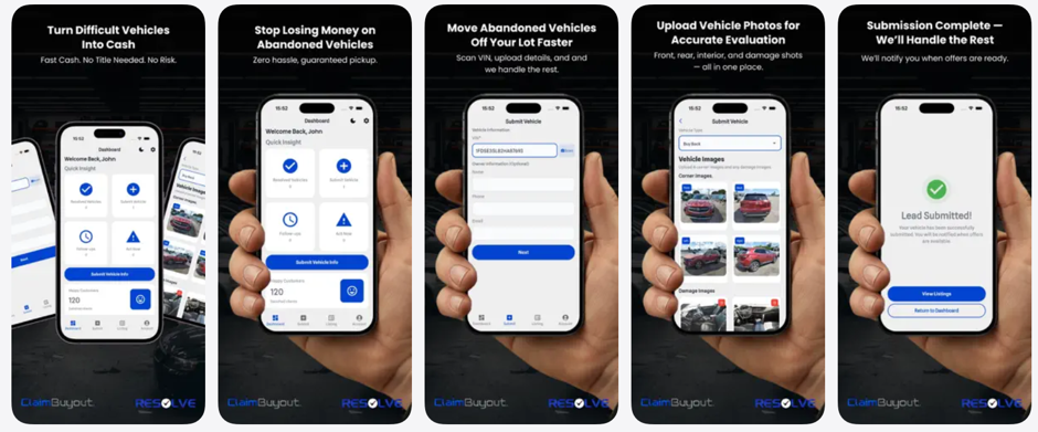 RESOLVE app image for website